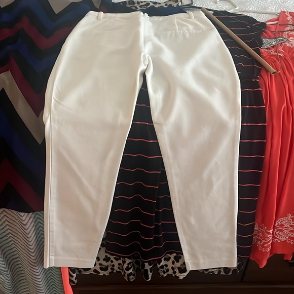 Zara white ankle pants - Picture 7 of 7